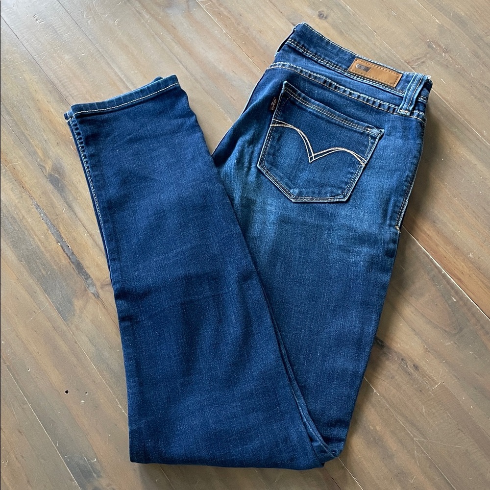 VINTAGE Levi's Dark Blue Demi Curve Jeans